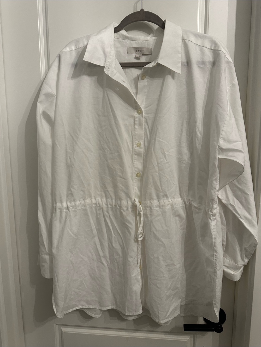 Loft tunic-length blouse